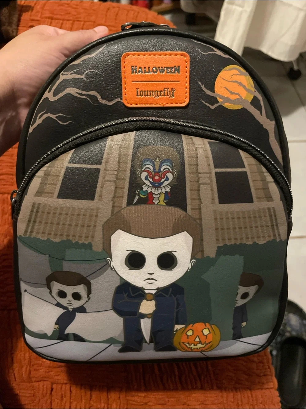 Loungefly Halloween/Michael Myers Mini Backpack NWT